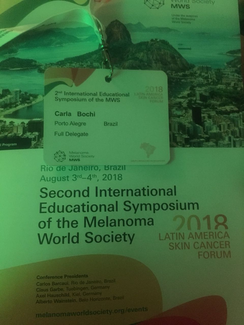 LATIN AMERICA SKIN CANCER FORUM 2018 LATIN AMERICA SKIN CANCER FORUM 2018
